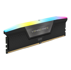 Pamięć CORSAIR VENGEANCE RGB DDR5 16GB 1x16GB DDR5 5600 CL40-40-40-77 1.25V Intel XMP Desktop - Black