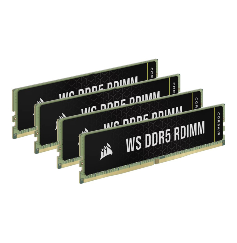 Pamięć CORSAIR WS 64GB 4x16GB DDR5 5600MHz RDIMM CL40-40-40-77 1.25V Intel XMP & AMD EXPO