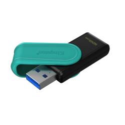 Pendrive KINGSTON DTXS/128GB 128GB USB 3.2 Gen 1 DataTraveler Exodia S czarno-turkusowy
