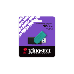 Pendrive KINGSTON DTXS/128GB 128GB USB 3.2 Gen 1 DataTraveler Exodia S czarno-turkusowy