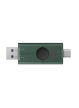 Pendrive KINGSTON DTDEG2/128GB 128GB USB-A USB-C 3.2 Gen 1 DataTraveler DuoG2 czarno-zielony