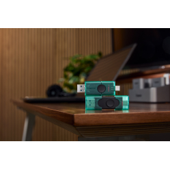 Pendrive KINGSTON DTDEG2/128GB 128GB USB-A USB-C 3.2 Gen 1 DataTraveler DuoG2 czarno-zielony