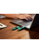 Pendrive KINGSTON DTDEG2/128GB 128GB USB-A USB-C 3.2 Gen 1 DataTraveler DuoG2 czarno-zielony