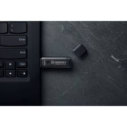 Pendrive KINGSTON IKLP50G2/256GB 256GB USB-A 3.2 Gen 1 IronKey Locker Plus 50 G2 FIPS 197 AES-256 czarny