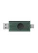 Pendrive KINGSTON DTDEG2/256GB 256GB USB-A USB-C 3.2 Gen 1 DataTraveler DuoG2 czarno-zielony
