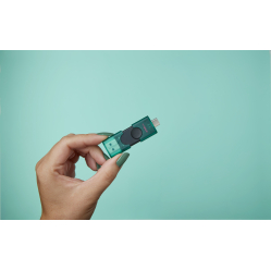Pendrive KINGSTON DTDEG2/256GB 256GB USB-A USB-C 3.2 Gen 1 DataTraveler DuoG2 czarno-zielony