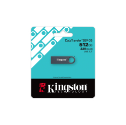 Pendrive KINGSTON KE-U2X512-1AC 512GB USB-A 3.2 Gen 1 DataTraveler SE9 G3 czarny