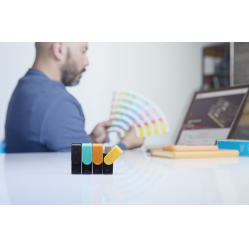 Pendrive KINGSTON DTXS/512GB 512GB USB 3.2 Gen 1 DataTraveler Exodia S czarno-żółty