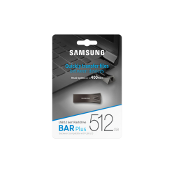 Pendrive Samsung MUF-512BE4/APC Bar Plus 512GB USB-A 3.2 Gen 1 szary