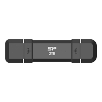 Pendrive Silicon Power SP500GBUC3S72VPK DS72 500GB USB-A USB-C 1050/850 MB/s czarny