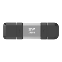 Pendrive Silicon Power SP256GBUC3C51V1S C51 256GB USB-A USB-C 200MB/s srebrny