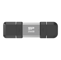 Pendrive Silicon Power SP256GBUC3C51V1S C51 256GB USB-A USB-C 200MB/s srebrny