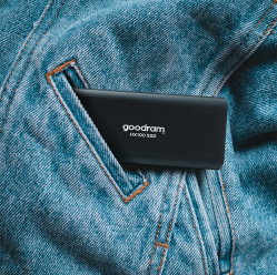 Dysk zewnętrzny GOODRAM HX100 256GB USB 3.2 Gen.2 950/900 MB/s SSD