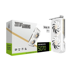 Karta graficzna ZOTAC GAMING GeForce RTX 5070 Twin Edge OC WHITE ED 12GB GDDR7