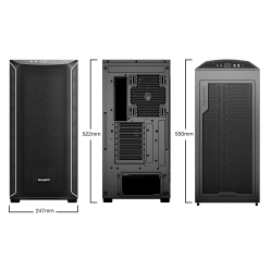 Obudowa BE QUIET BGW61 Shadow Base 800 DX Case Midi tower czarny