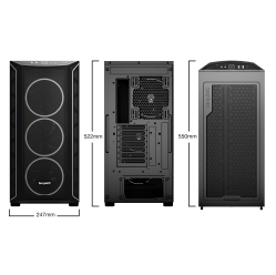 Obudowa BE QUIET BGW63 Shadow Base 800 FX Case Midi tower czarny