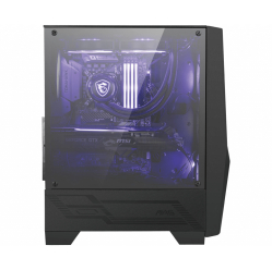 Obudowa MSI MAG FORGE 100M RGB Szkło hartowane Fan Midi Tower czarna