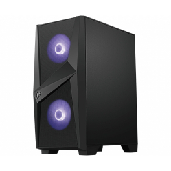 Obudowa MSI MAG FORGE 100M RGB Szkło hartowane Fan Midi Tower czarna