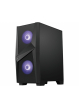Obudowa MSI MAG FORGE 100M RGB Szkło hartowane Fan Midi Tower czarna