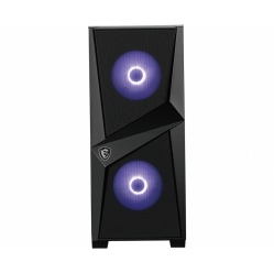 Obudowa MSI MAG FORGE 100M RGB Szkło hartowane Fan Midi Tower czarna