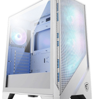 Obudowa MSI MAG FORGE 320R AIRFLOW WHITE ARGB Szkło hartowane Micro Tower biała