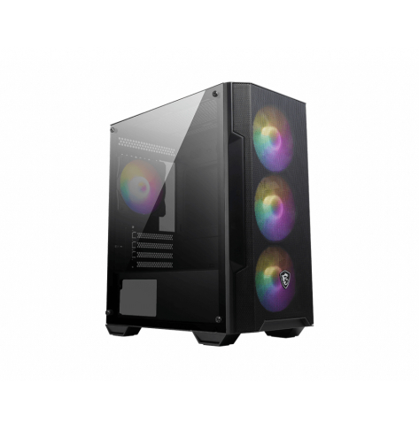 Obudowa MSI MAG FORGE M100A 306-7G20A21-809 Micro Tower czarna