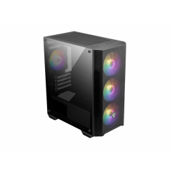 Obudowa MSI MAG FORGE M100A 306-7G20A21-809 Micro Tower czarna