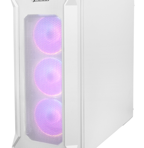 Obudowa NATEC NPC-1872 GENESIS Irid 505 ARGB Midi Tower biała
