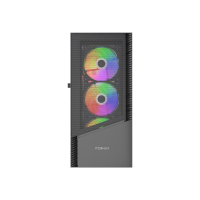Obudowa EMBIRD CCC-FC-4300 ATX Fornax 4300 ARGB Midi Tower czarna