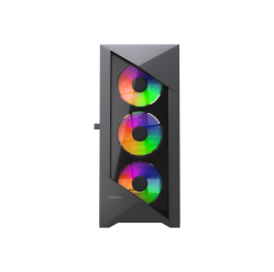 Obudowa GEMBIRD CCC-FC-900ARGB Fornax 9000 ARGB ATX Midi Tower czarna