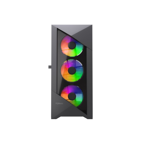 Obudowa GEMBIRD CCC-FC-900ARGB Fornax 9000 ARGB ATX Midi Tower czarna