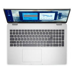 Laptop DELL Pro 16 PC16250 16 FHD+ Ultra 5-225U 8GB 512GB SSD FPR SCR BK W11P 3YPS Platinum Silver