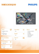 Monitor Philips 98BDL3650Q 98 8ms 16:9 Public Display 