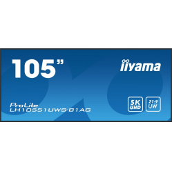 Monitor IIYAMA LH10551UWS-B1AG 104.7 21:9 24/7 IPS SLIM USB-C 4xUSB HDMI DP RJ45 S/PDIF
