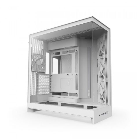 Obudowa NZXT CM-H92FW-01 H9 Flow Midi Tower z oknem biała 