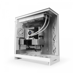 Obudowa NZXT CM-H92FW-01 H9 Flow Midi Tower z oknem biała 
