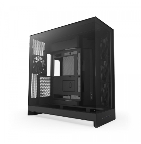 Obudowa NZXT CM-H92FB-01 H9 Flow Midi Tower z oknem czarna 