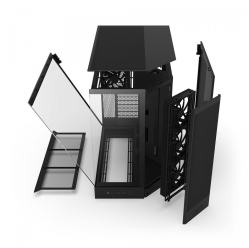 Obudowa NZXT CM-H92FB-01 H9 Flow Midi Tower z oknem czarna 