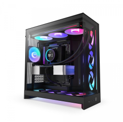 Obudowa NZXT CM-H92FB-R1 H9 FLOW RGB (2025) z oknem Midi Tower czarna