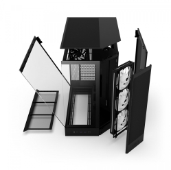 Obudowa NZXT CM-H92FB-R1 H9 FLOW RGB (2025) z oknem Midi Tower czarna
