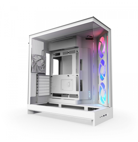 Obudowa NZXT CM-H92FW-R1 H9 FLOW RGB Midi tower z oknem biała