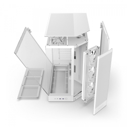 Obudowa NZXT CM-H92FW-R1 H9 FLOW RGB Midi tower z oknem biała 