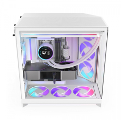 Obudowa NZXT CM-H92FW-R1 H9 FLOW RGB Midi tower z oknem biała 