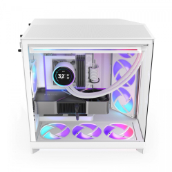Obudowa NZXT CM-H92FW-P1 H9 FLOW RGB+ Midi tower z oknem biała 