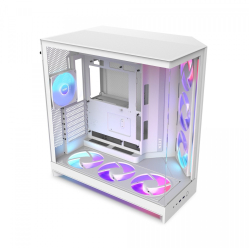 Obudowa NZXT CM-H92FW-P1 H9 FLOW RGB+ Midi tower z oknem biała 