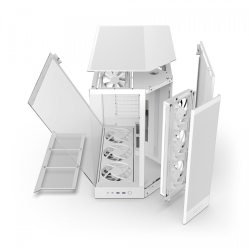 Obudowa NZXT CM-H92FW-P1 H9 FLOW RGB+ Midi tower z oknem biała 