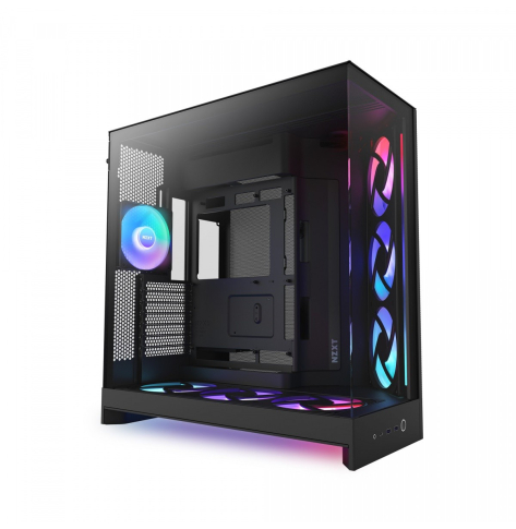 Obudowa NZXT CM-H92FB-P1 H9 Flow RGB+ Midi Tower z oknem czarna 