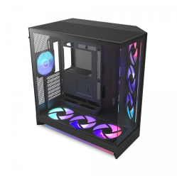 Obudowa NZXT CM-H92FB-P1 H9 Flow RGB+ Midi Tower z oknem czarna 