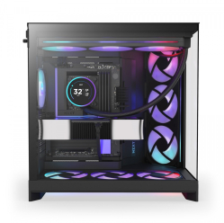 Obudowa NZXT CM-H92FB-P1 H9 Flow RGB+ Midi Tower z oknem czarna 