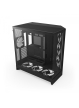 Obudowa NZXT CM-H92FB-P1 H9 Flow RGB+ Midi Tower z oknem czarna 